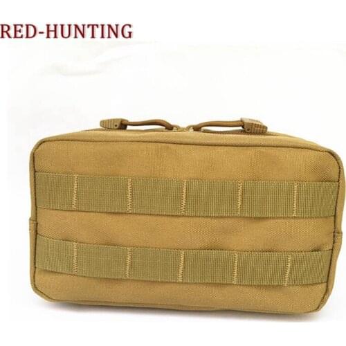 Military Tactical Waist Bag Outdoor Multifunctional EDC Molle Tool 1000D Zipper Waist Pack Accessory Durable Belt Pouch