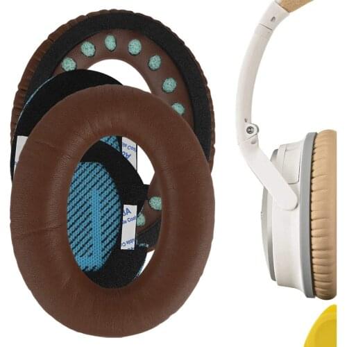 Replacement Ear Pads for Bose QuietComfort QC25 Acoustic Noise Cancelling Headphones Earpads, Headset Ear Cushion Repair Parts