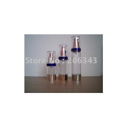 15ML airless bottle or plastic lotion bottle with airless pump can used for Cosmetic Container
