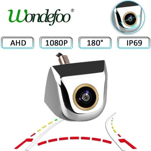 1920x1080P AHD Universal 180 Degree Rear/Front View Car backup Camera Fish Eye Len Starlight Night Vision Vehicle visible