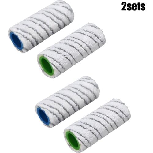 4pcs Stone Roller Replacement 150*60MM Hard Floor Cleaner For Karcher FC 7 Premium Sweeping Vacuum Cleaner Parts