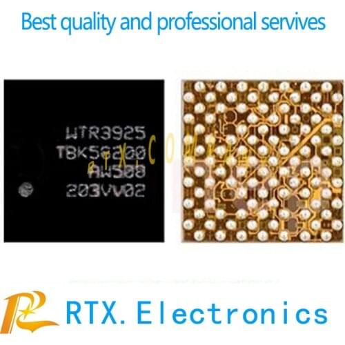 5pcs/lot WTR3925 for IPhone 6S 6SPlus 6s+ 7 7Plus U_WTR_RF Intermediate frequency IF IC XCVR0 gigabit LTE RF transceiver IC CHIP