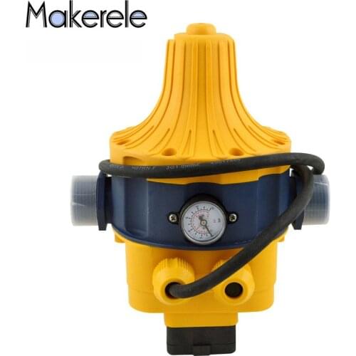 Automatic Water Pump Pressure Electronic Switch Control 50/60Hz Water Shortage Protection With Plug Socket Wires MK-WPPS15