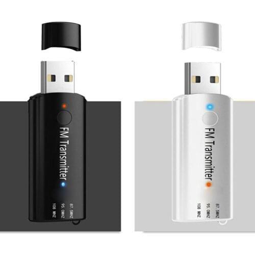 Bluetooth 5.0 Transmitter and Receiver FM Low Latency For Car Headphones