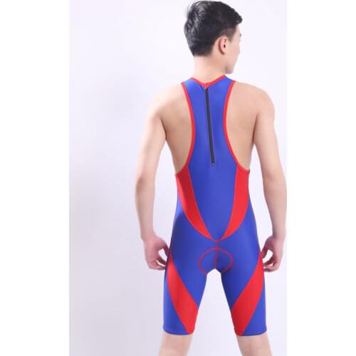 One Piece Professional Female Swimwear Sports Swimsuit Racing Competition Sexy Black Tight Bodysuit Bathing Suit