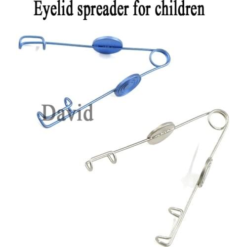 Ophthalmic device childrens wire eyelid spreader titanium eyelid opener small animal experiment eye spreader