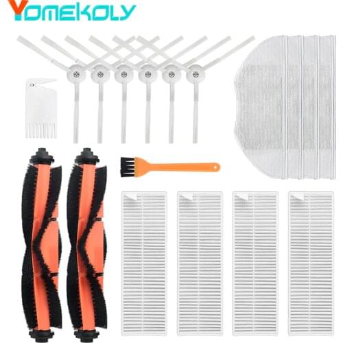 For Xiaomi Mijia G1 Sweeping robot Vacuum cleaner Main brush Side brush Filters cleaning cloth Accessories combination