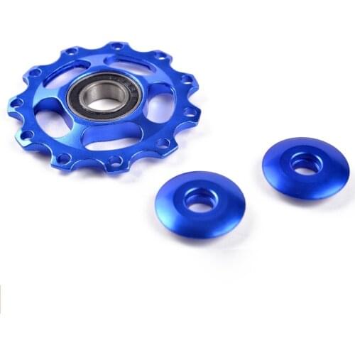 11T Aluminum Alloy MTB Bicycle Rear Derailleur Pulley Bearing Jockey Wheel Road Bike Guide Roller Idler Part Cycling Accessory