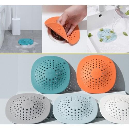 Household Kitchen Sink Filter Shower Drain Hair Catcher Stopper Bathroom Floor Drain Cover Universal Anti-clogging Sink Strainer