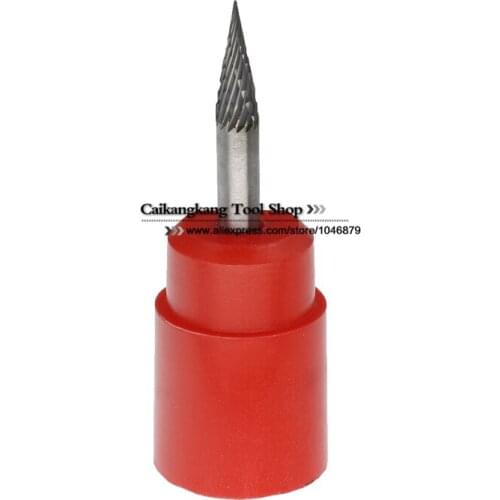 Head 6mm,Conical pointed nose,carbide rotary burrs, rotary burrs, deburring with rasp, carbide burrs, carbide grinding.MX0618M06