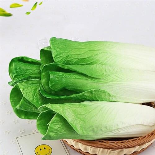 PU Faux Vegetable Creative Lettuce Simulated Artificial Vegetable Display Prop Pretend Play Photography Prop Fruits Home Decor