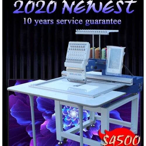 Like tajima computer embroidery machine for cap/t shirt/flat cheapest embroidery machine with free design