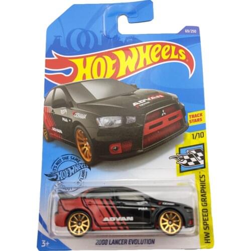 2020 Hot Wheels 1:64 Car 2008 LANCER EVOLUTION ESTATE Collector Edition Metal Diecast Model Cars Kids Toys Gift