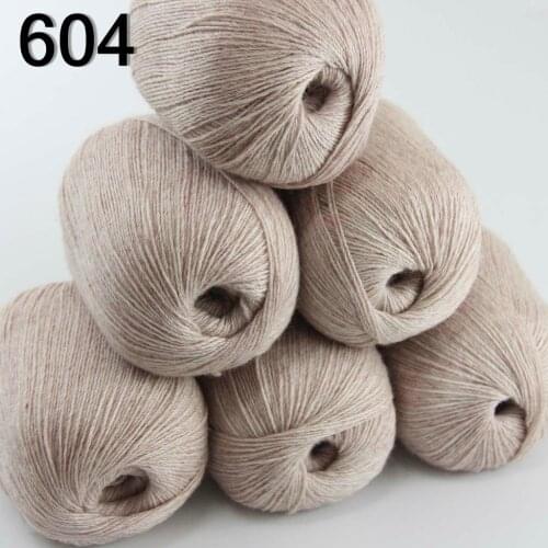Sale 6balls X 50g pure high quality 100% cashmere warm soft Knitting Yarn 233-yarn