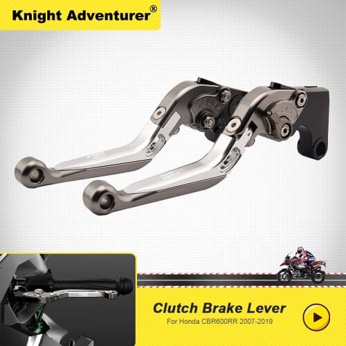 Motorcycle Brake Clutch Levers For Honda CBR600RR CBR 600RR CBR 600 RR 2007-2019 CNC Aluminum Motorbike Adjustable Lever Handle