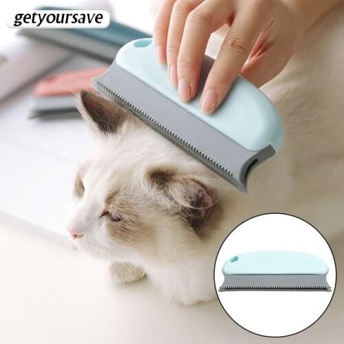 Cat Brush Comb for Cats Accessories Removes Hairs Cat and Dogs Silicone Dog Brush Grooming Supplies Pet Cleaning Hair Bed Carpet