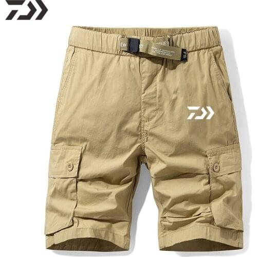 Fishing Daiwa Short Pants Summer Sport Cotton Men Fishing Pants Breathable Outdoor Sports Shorts Outdoor Pants Fishing Clothes