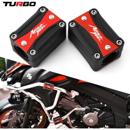 Motorcycle Engine Guard Bumper Protection Decorative Block Crash Bar For Honda CRF1000L CRF1100L XRV 750 Africa Twin