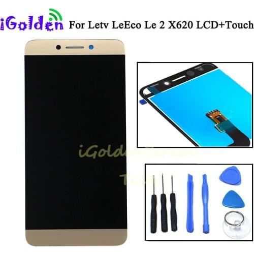 5.5'' Display For LeTV Le 2 Leeco X620 LCD Touch Screen Digitizer Assembly for Le2 X620 X520 X526 X527 X522 X621 LCD