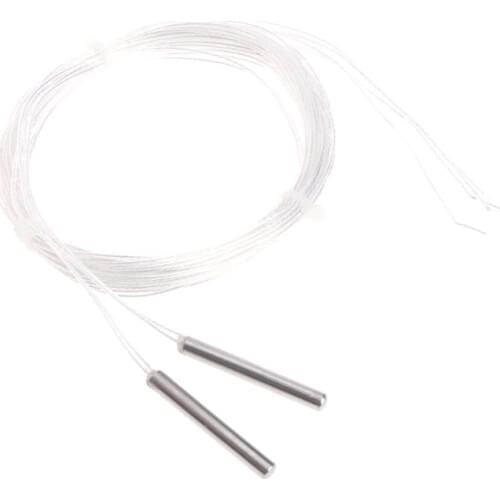 2x 2m PT1000 Probe 4mm*30mm RTD Platinum Resistance Sensor 2 Wires Thermocouple 95AA