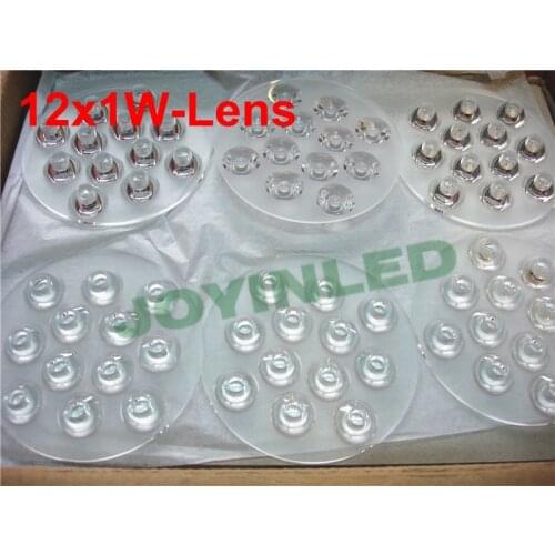 10pcs (D)92 * (H)11mm 12W Conjoined Twin led Optical Lens 30 45 60 90 120 degree PMMA Ayrclic bulb ceiling lamp downlight lens