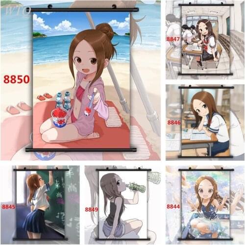 Anime Posters Teasing Master Takagi-san Anime Manga Canvas Painting Wall Decor Wall Poster Wall Art Picture Room Decor Home Deco