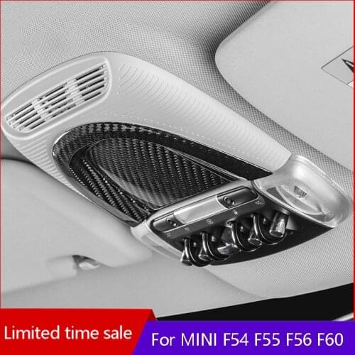 Car Roof Console Box Decoration Sticker Carbon Fiber Protection Accessories For BMW MINI Cooper F54 F55 F56 F57 F60 Car Styling