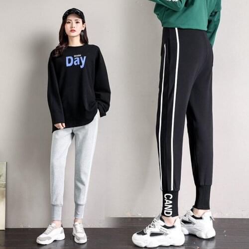 Pregnant Pants Pure Cotton Sports Loose Outer Wear maternity Trousers Fashion Mom Spring Autumn for Pregnancy