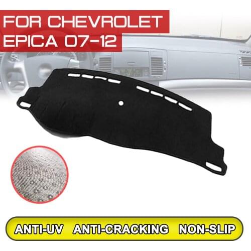 For Chevrolet Epica 2007 2008 2009 2010 2011 2012 Car Dashboard Mat Anti-dirty Non-slip Dash Cover Mat UV Protection Shade