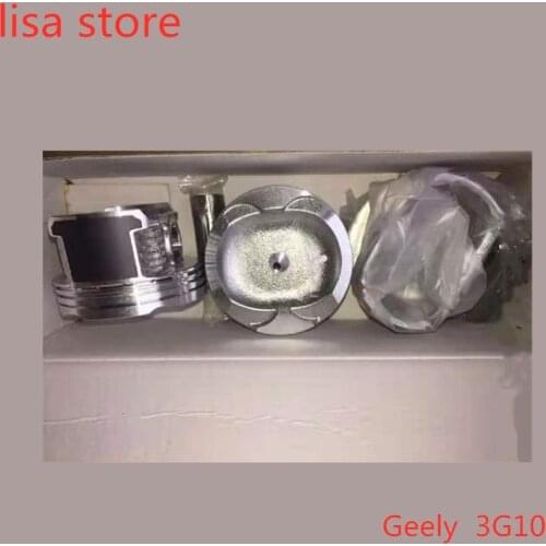 One set Engine Piston for Geely 3G10 376Q 378Q 479Q 481Q 4G20 4G20B 4G24 engine