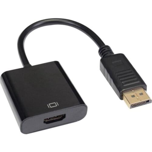 DP To HDMI-compatible Adapter Male To Female For HP DELL Laptop PC Display Port To 1080P HDMI-compatible Adapter Converter