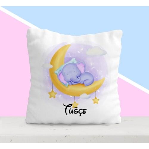 Personalized Is Child White Yastık-11