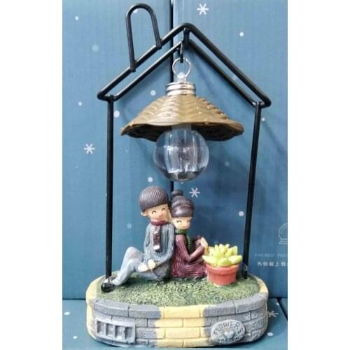 Lighted Valentine Biblolu Table Lamp Fn-9b