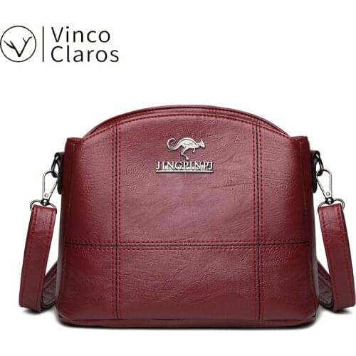 Luxury Brand Women Handbags Leather Small Flap Shoulder Bag High Quality Cross Body Bags for Women 2021 Fashion Purse Sac A Main