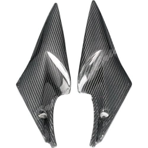 Carbon Fiber Tank Side Fairing Panel Gas Tank Cover For Suzuki K6 GSXR600/750 2006-2007