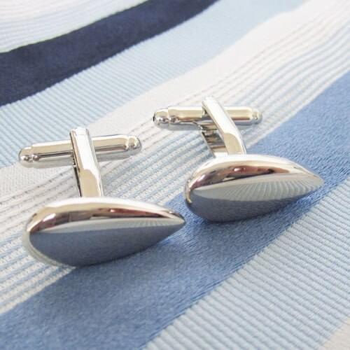 Water Drop Cufflink 1 Pair Retail Free Shipping Promotion
