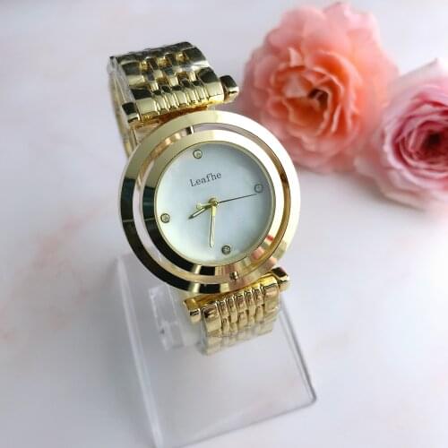 Fashion Brand Diamond Womens Watches Gold Silver Stainless Steel Strap Quartz Watch Holiday Gifts First Choice relogio feminino