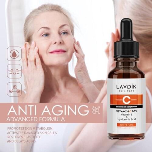 1pc Vitamin C Essence Moisturizing Smoothing Skin Fading Fine Lines Female Beauty Skin Care Products Korean Skin Care TSLM1