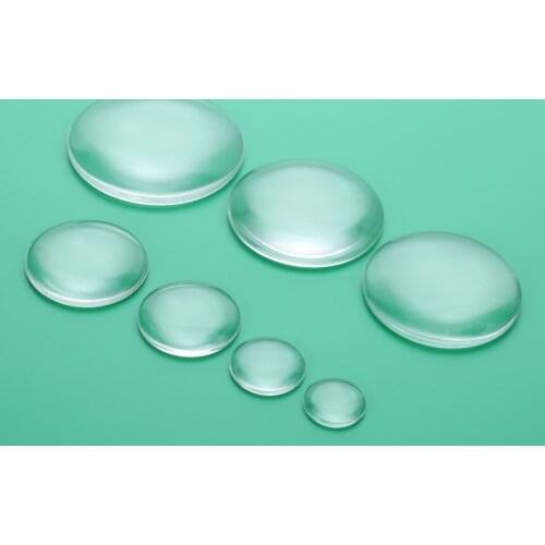 New Transparent Glass Refrigerator Sticker Round Clear Cabochon Dome Glass Cover DIY Handmade Jewelry Accessories 20/10/5/2/1pcs