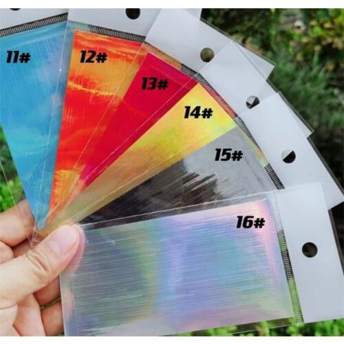 5PCS/Lot Mix Coarse Fine Line Stripe 3D Nail Art Sticker Adhesive Aurora Candy Nail Decal Wraps Nail Transfer Stickers