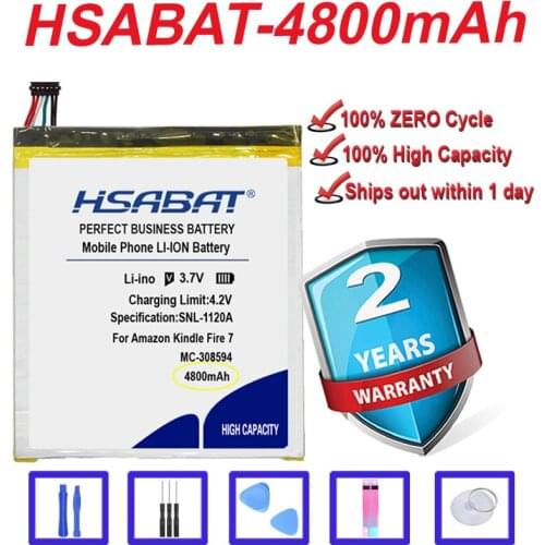 Top Brand 100% MC-308594 Battery for Amazon Kindle Fire 7 5th Gen SV98LN B01GEW27DA Kindle Fire 7" 7th Generation 2017 in stock