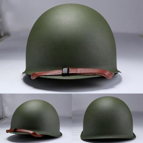 US Military Steel ABS M1 Helmet Universal Portable Military Steel M1 Helmet Tactical Protective Army Equipment Field