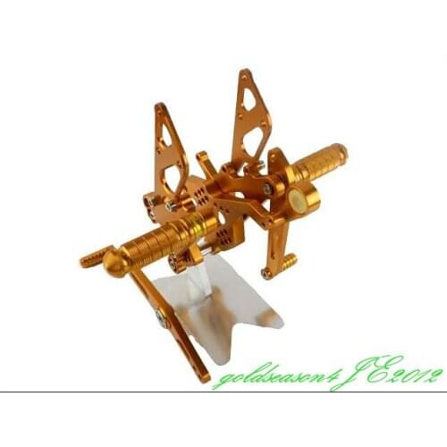 Freeshipping Motorcycle Rearset Rear Set Foot Pegs for 2006-2011 Yamaha YZF 600 R6 2007 2008 2009 2010