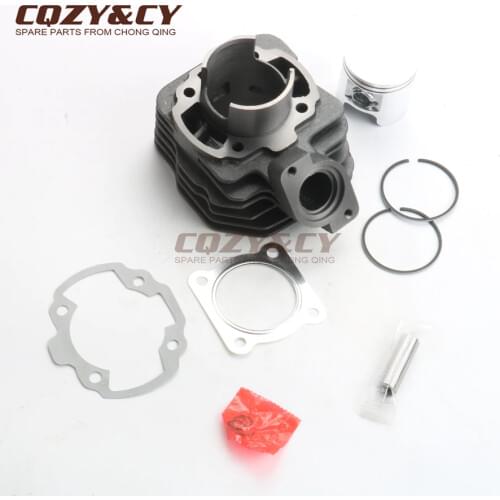 70cc Cylinder Kit & gasket & The piston suite for Peugeot TKR 50 Trekker 50 Off Road S1A0KB Speedfight 2 50 AC Iron-X S1BAD 47mm