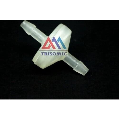 3mm One Way Valve Material PP Non-Return Valve Check valve Spring type fluororubber for oil ozone water(for drinking)