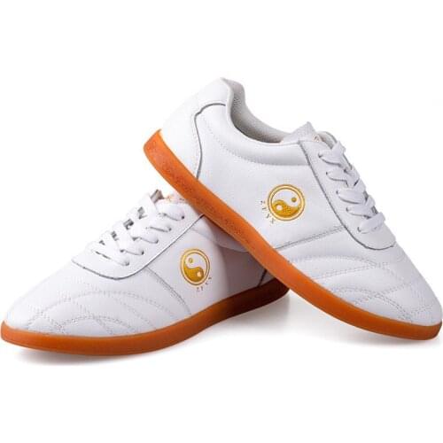 Kung Fu Shoes Martial Arts Tai Chi Taekwondo Wushu Karate Footwear Sports Training Sneakers White Karate & Taekwondo Shoes