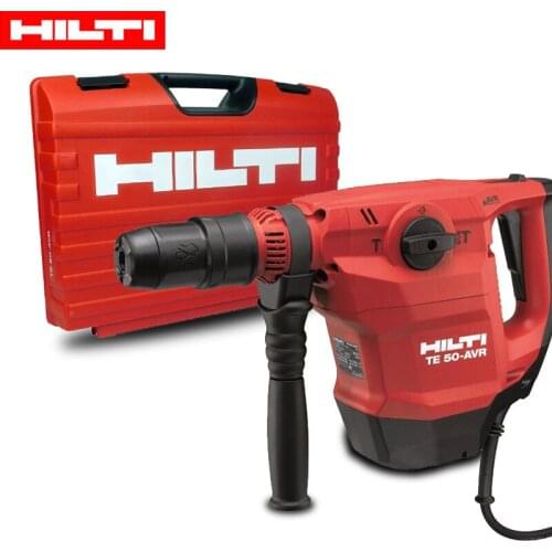 HILTI TE 50-AVR Rotary Hammer 1100W 220V Electric Hammer Impact Drilling 4 Function in one Electrical BREAKER AC Power Tool