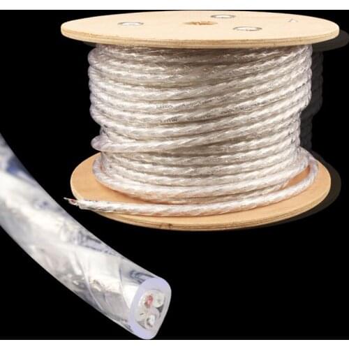 Liton Silver Plated DIY Speaker Cable HIFI Audio Line for DIY Bulk RCA /XLR Cables (sell Per 1.0M)