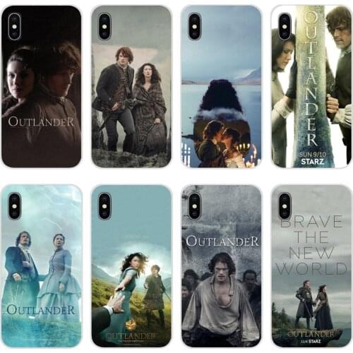 Outlander hot tv jamie fraser For Huawei Y5 Y6 Y7 Y9 Prime Pro GR3 GR5 2017 2018 2019 Y3II Y5II Y6II Transparent Soft Case Cover