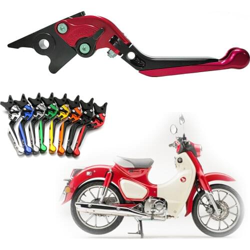 Motorcycle Accessories Aluminium Brake Lever Clutch Lever For HONDA C125 Super Cub 2019 Year (F-25)